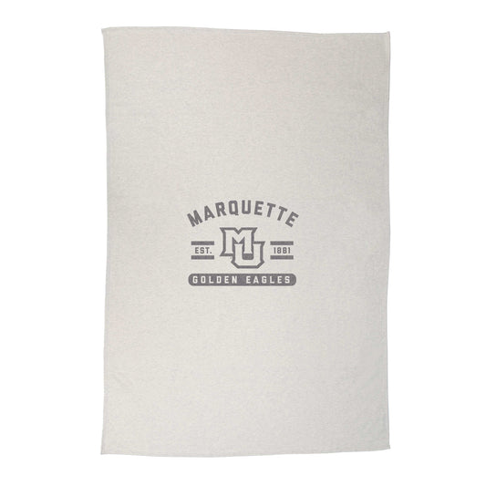 Marquette Alternate Sublimated Sweatshirt Blanket - Logo Brands - Flyclothing LLC
