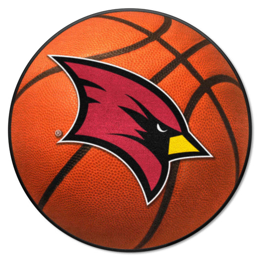 Saginaw Valley State Cardinals Basketball Rug - 27in. Diameter
