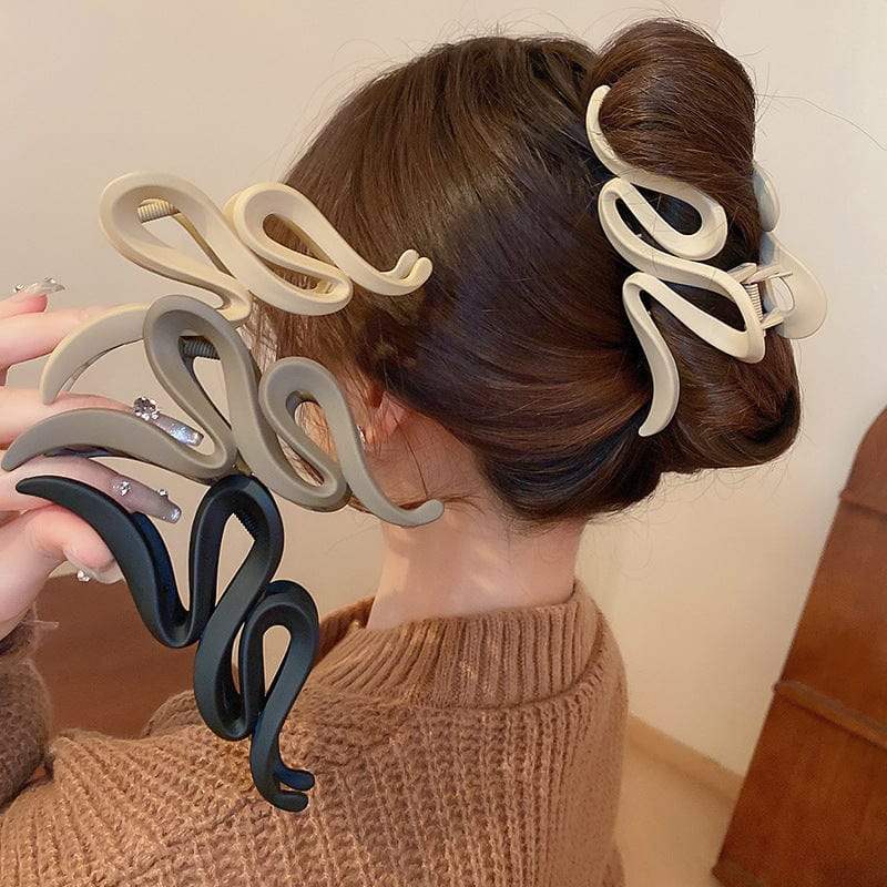 Alloy Acrylic Hair Claw Clip - Trendsi - Flyclothing LLC