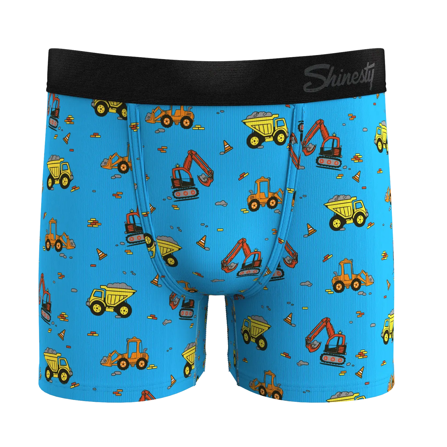 The Dig and Dump | Construction Boy's Boxer Briefs - Shinesty - Flyclothing LLC
