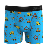 The Dig and Dump | Construction Boy's Boxer Briefs - Shinesty - Flyclothing LLC