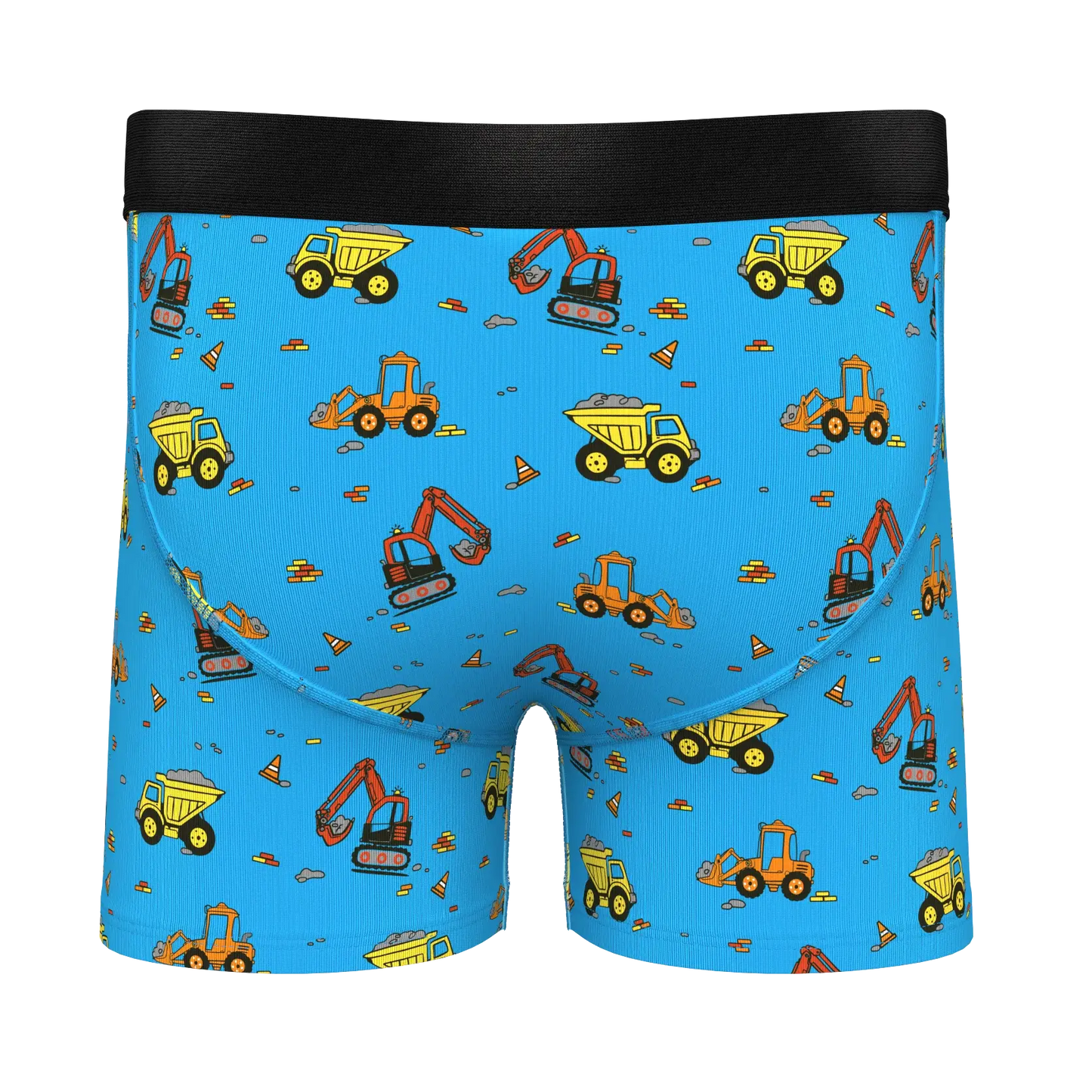 The Dig and Dump | Construction Boy's Boxer Briefs - Shinesty - Flyclothing LLC