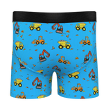 The Dig and Dump | Construction Boy's Boxer Briefs - Shinesty - Flyclothing LLC