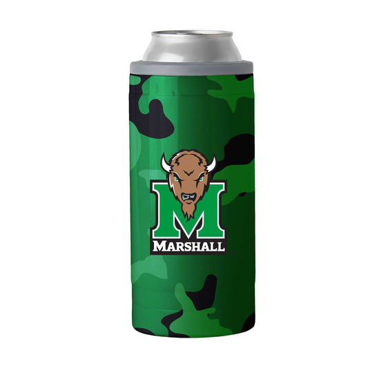 Marshall Camo Swagger 12oz Slim Can Coolie - Logo Brands - Flyclothing LLC