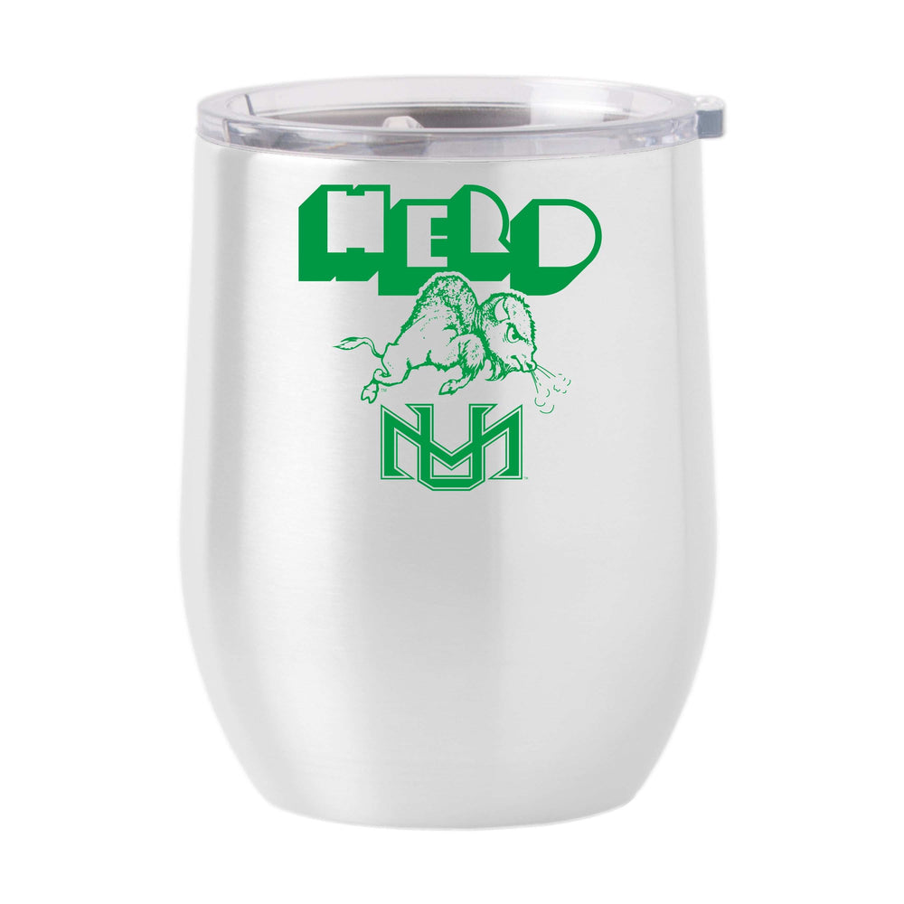 Marshall 16oz Arcade Stainless Curved Beverage - Logo Brands - Flyclothing LLC