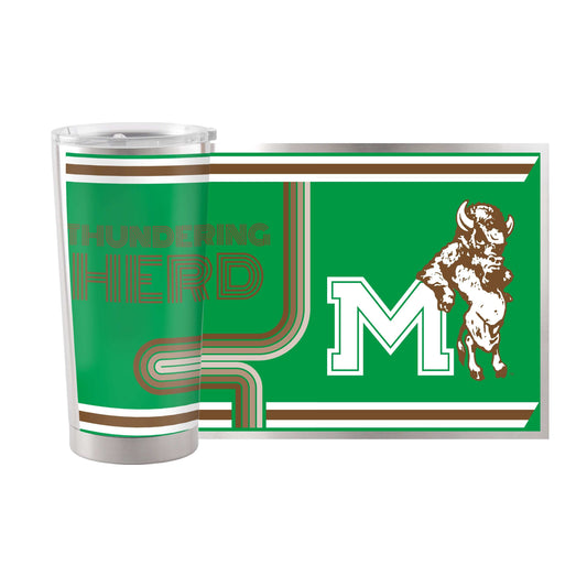 Marshall 20oz Goody Stainless Steel Tumbler - Logo Brands - Flyclothing LLC