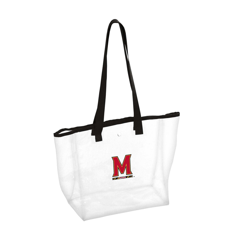 University of Maryland Black Stadium Bag f/ Primary Logo - Logo Brands - Flyclothing LLC