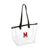 University of Maryland Black Stadium Bag f/ Primary Logo - Logo Brands - Flyclothing LLC