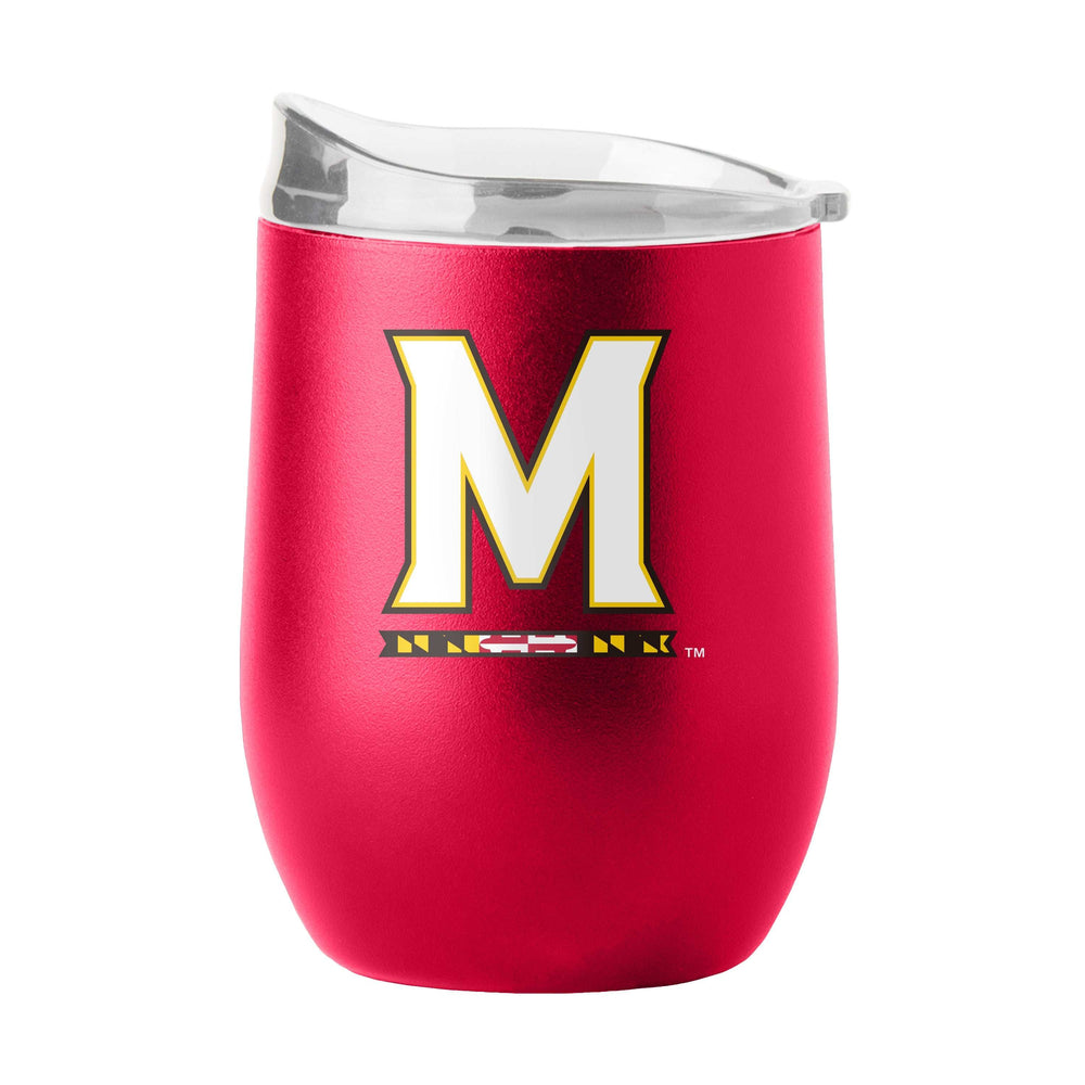 Maryland 16oz Flipside Powder Coat Curved Bev - Logo Brands - Flyclothing LLC