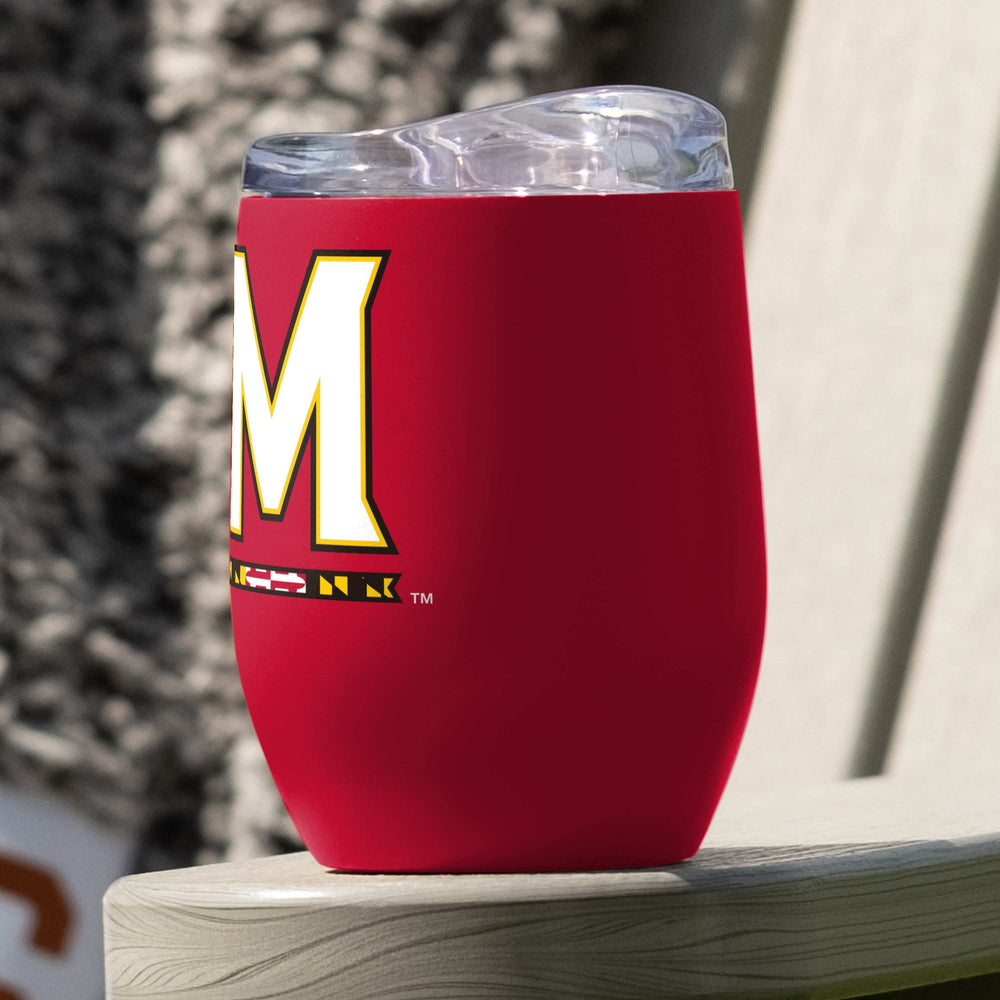 Maryland 16oz Flipside Powder Coat Curved Bev - Logo Brands - Flyclothing LLC