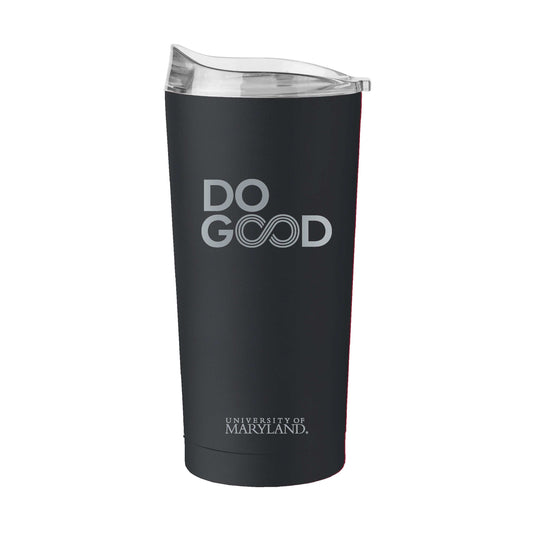 Maryland Do Good Black 20oz Powder Coat Tumbler - Logo Brands - Flyclothing LLC
