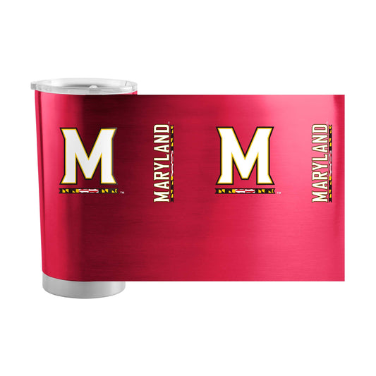 Maryland Gameday 20oz Stainless Tumbler - Logo Brands - Flyclothing LLC