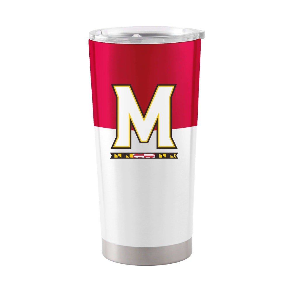 Maryland 20oz Colorblock Stainless Steel Tumbler - Logo Brands - Flyclothing LLC
