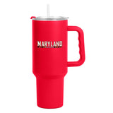 Maryland 40oz Flipside Powder Coat Tumbler - Logo Brands - Flyclothing LLC