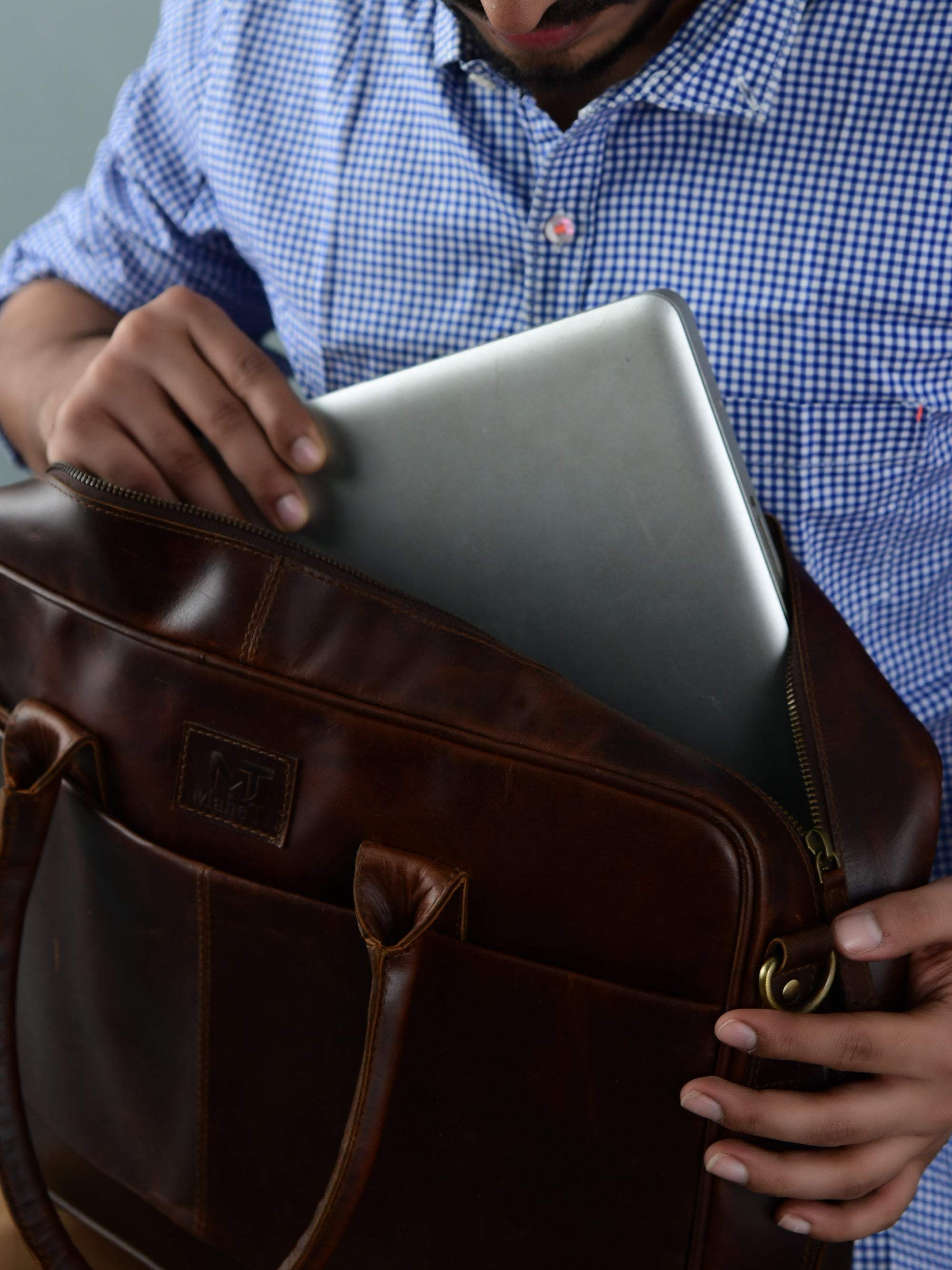 Crimson Contemporary Briefcase - Classy Leather Bags - Flyclothing LLC