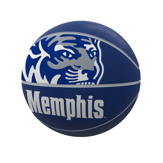 Memphis Alternate Full Size Rubber Basketball - Logo Brands - Flyclothing LLC