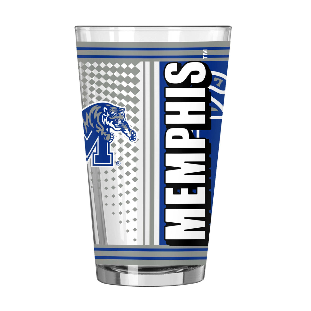 Memphis 16oz Hero Pint Glass - Logo Brands - Flyclothing LLC