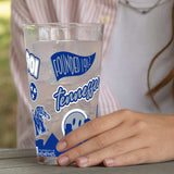 Memphis 16oz Native Pint Glass - Logo Brands - Flyclothing LLC