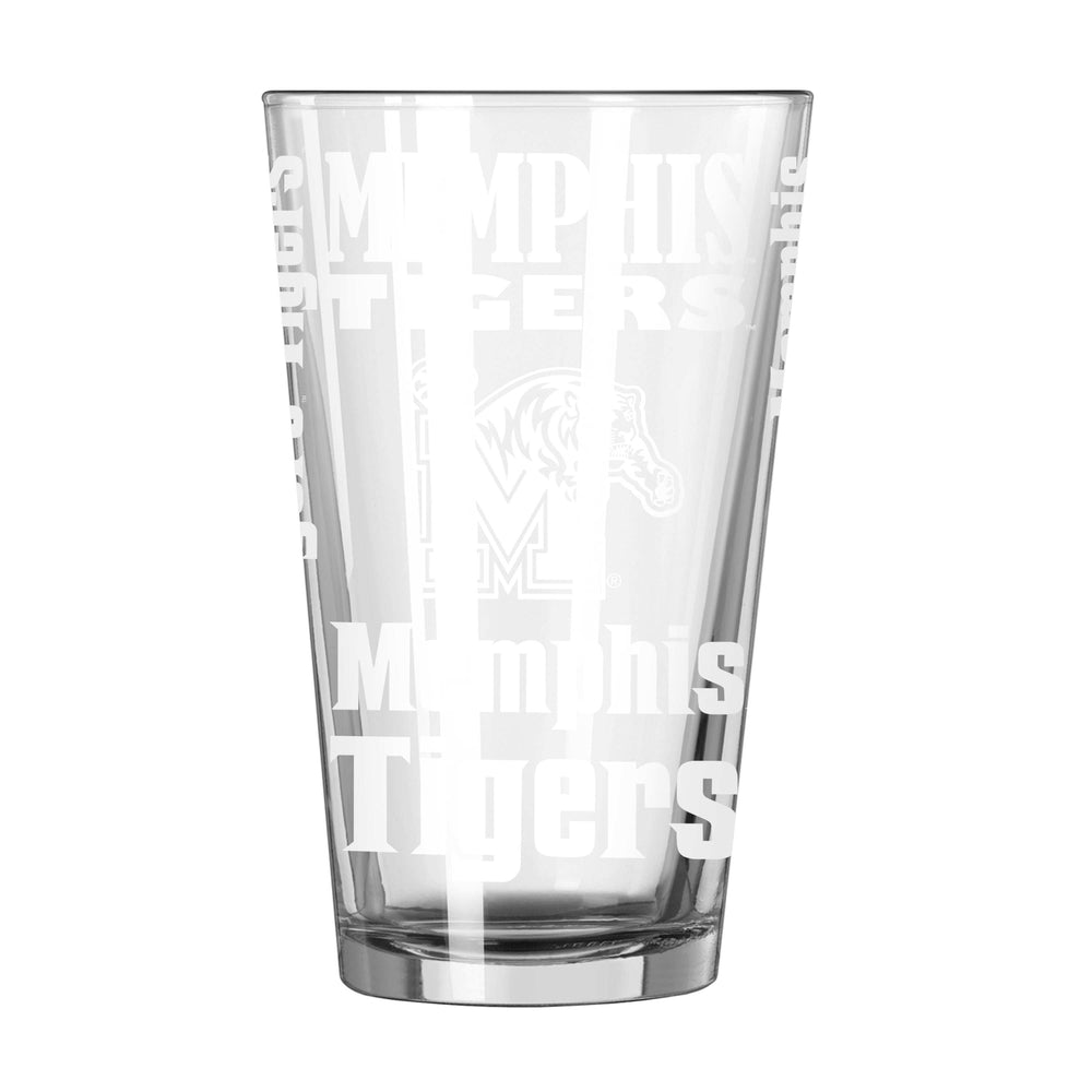 Memphis 16oz Replay Pint Glass - Logo Brands - Flyclothing LLC