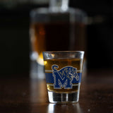 Memphis 2oz Stripe Shot Glass - Logo Brands - Flyclothing LLC