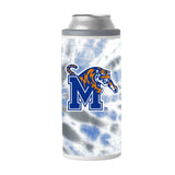 Memphis 12oz Tie Dye Slim Can Coolie - Logo Brands - Flyclothing LLC