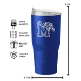 Memphis 30oz Flipside Powder Coat Tumbler - Logo Brands - Flyclothing LLC