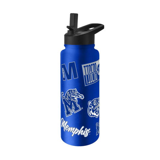 Memphis 34oz Dreamweave Quencher Bottle - Logo Brands - Flyclothing LLC