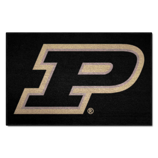 Purdue Boilermakers Starter Mat Accent Rug - 19in. x 30in., P Logo - Purdue