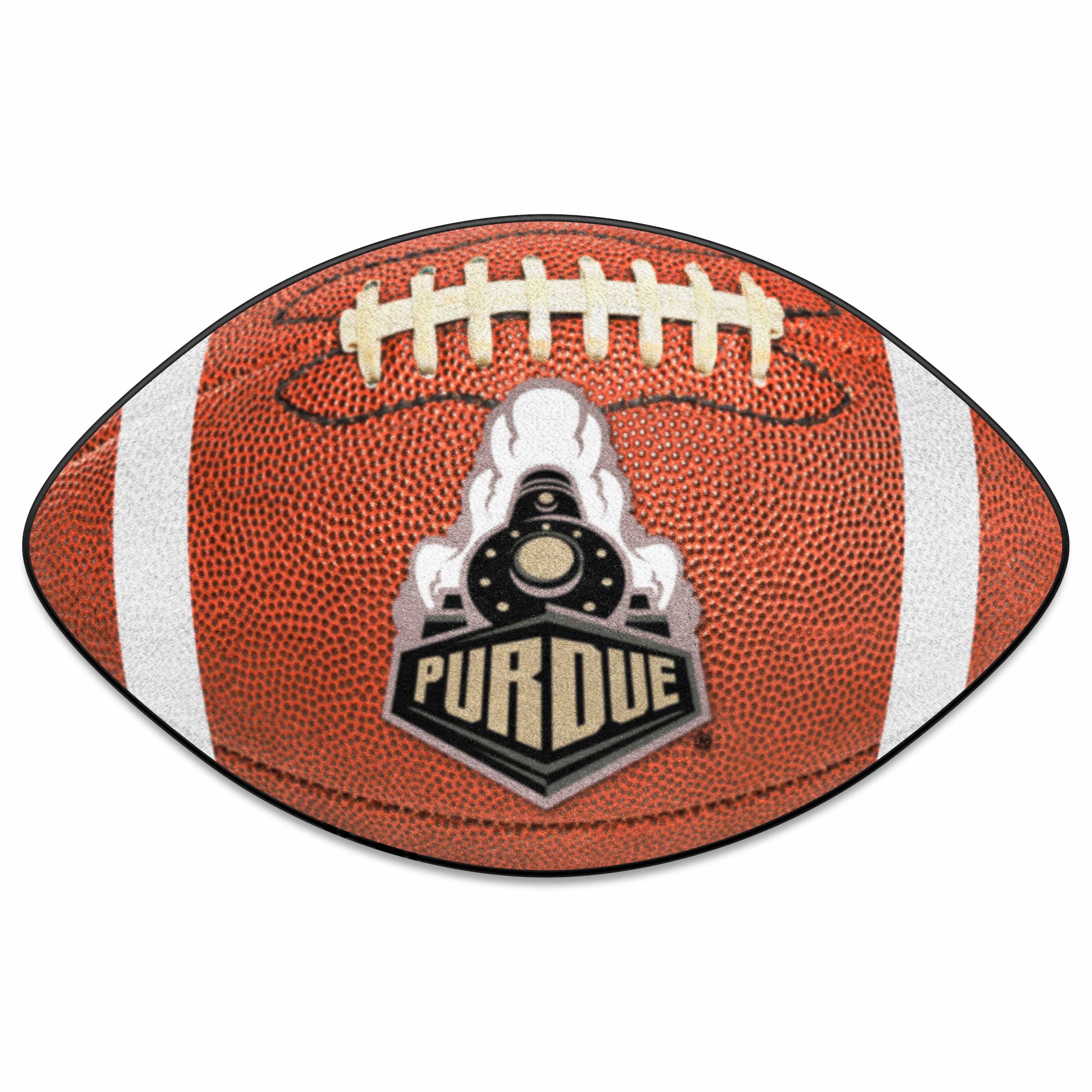 Purdue Boilermakers Football Rug - 20.5in. x 32.5in., P Logo - Purdue