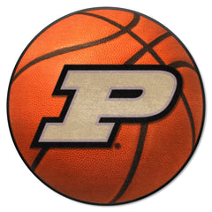 Purdue Boilermakers Basketball Rug - 27in. Diameter, P Logo - Purdue