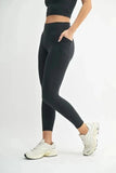 MONO B Venice Cloud Light Sculpt High-Waisted Leggings - Trendsi