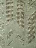 Men's Round Neck Geometric Embroidered T-Shirt - Trendsi