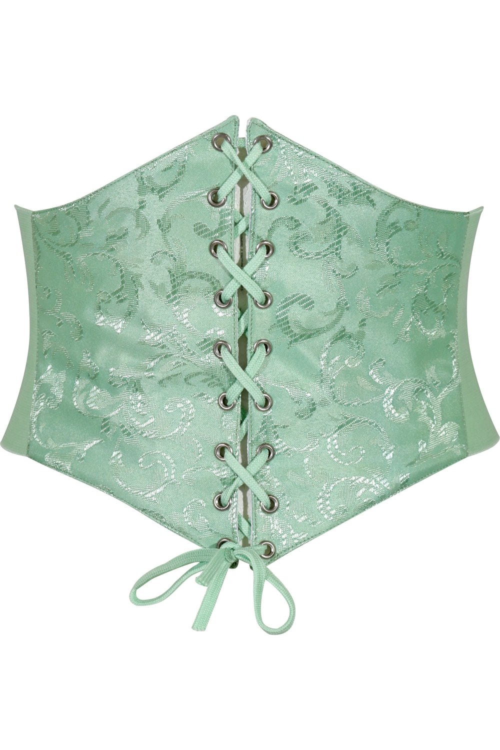 Daisy Corsets Lavish Mint Green Brocade Corset Belt Cincher