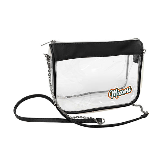 Miami Hype Clear Bag - Logo Brands - Flyclothing LLC