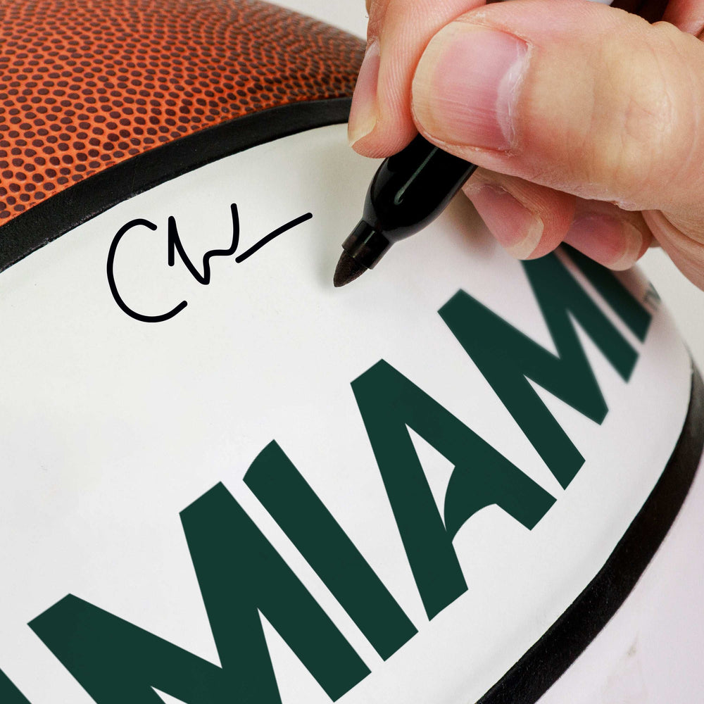 Miami Official-Size Autograph Basketball - Logo Brands - Flyclothing LLC