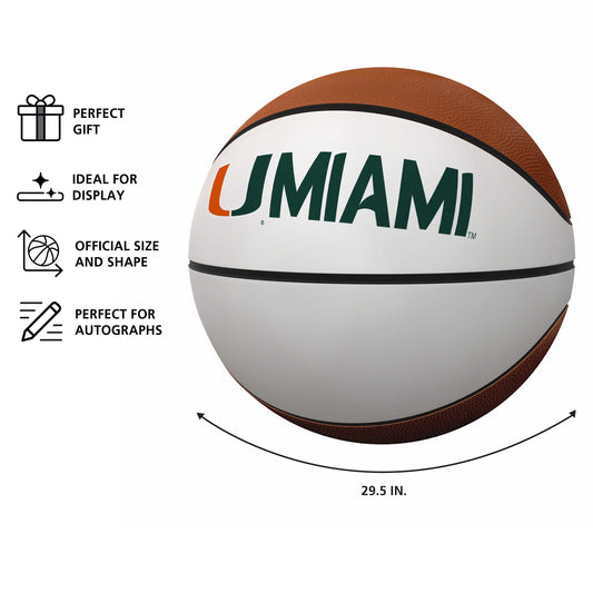 Miami Official-Size Autograph Basketball - Logo Brands - Flyclothing LLC
