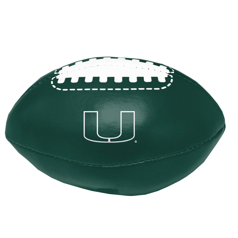 Miami Two Logo Micro Soft Football - Logo Brands - Flyclothing LLC