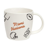 Miami 18oz Playmaker Mug - Logo Brands - Flyclothing LLC
