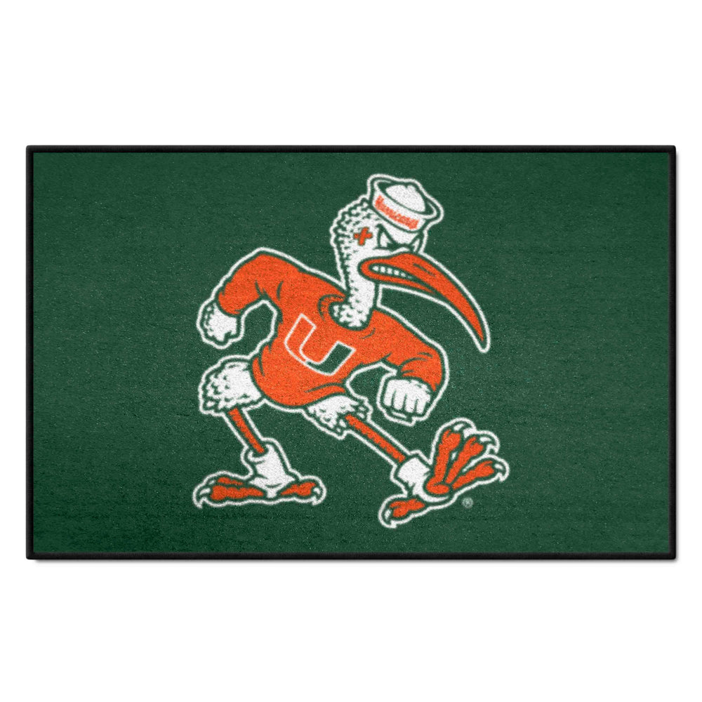 University of Miami Starter Mat - Logo Brands - Flyclothing LLC