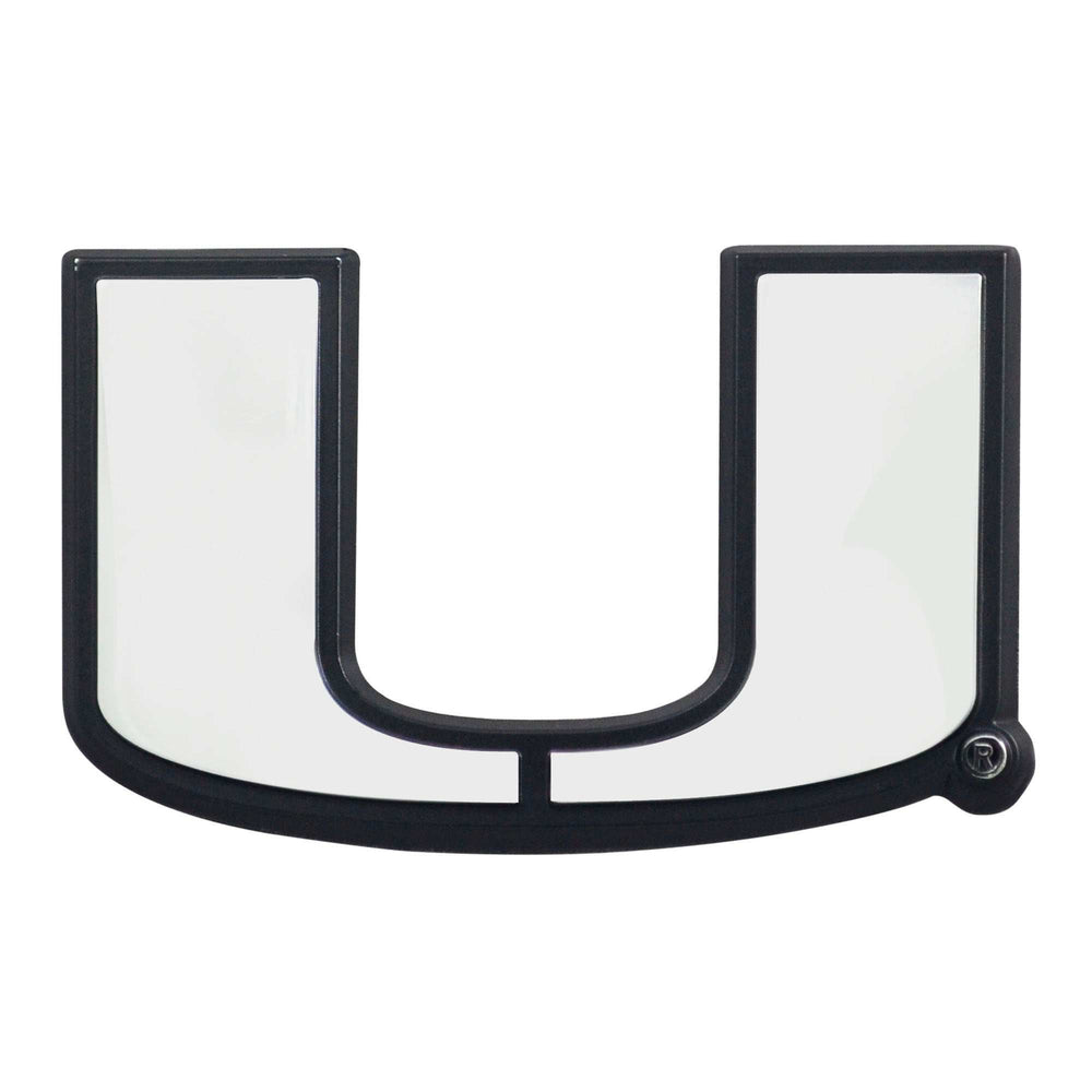 University of Miami Chrome Emblem - Logo Brands - Flyclothing LLC