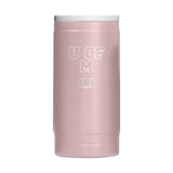 Miami Stencil Powder Coat Slim Can Coolie - Logo Brands - Flyclothing LLC