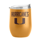 Miami 16oz Huddle Powder Coat Curved Beverage - Logo Brands - Flyclothing LLC