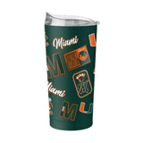Miami 20oz Dreamweave Powder Coat Tumbler - Logo Brands - Flyclothing LLC