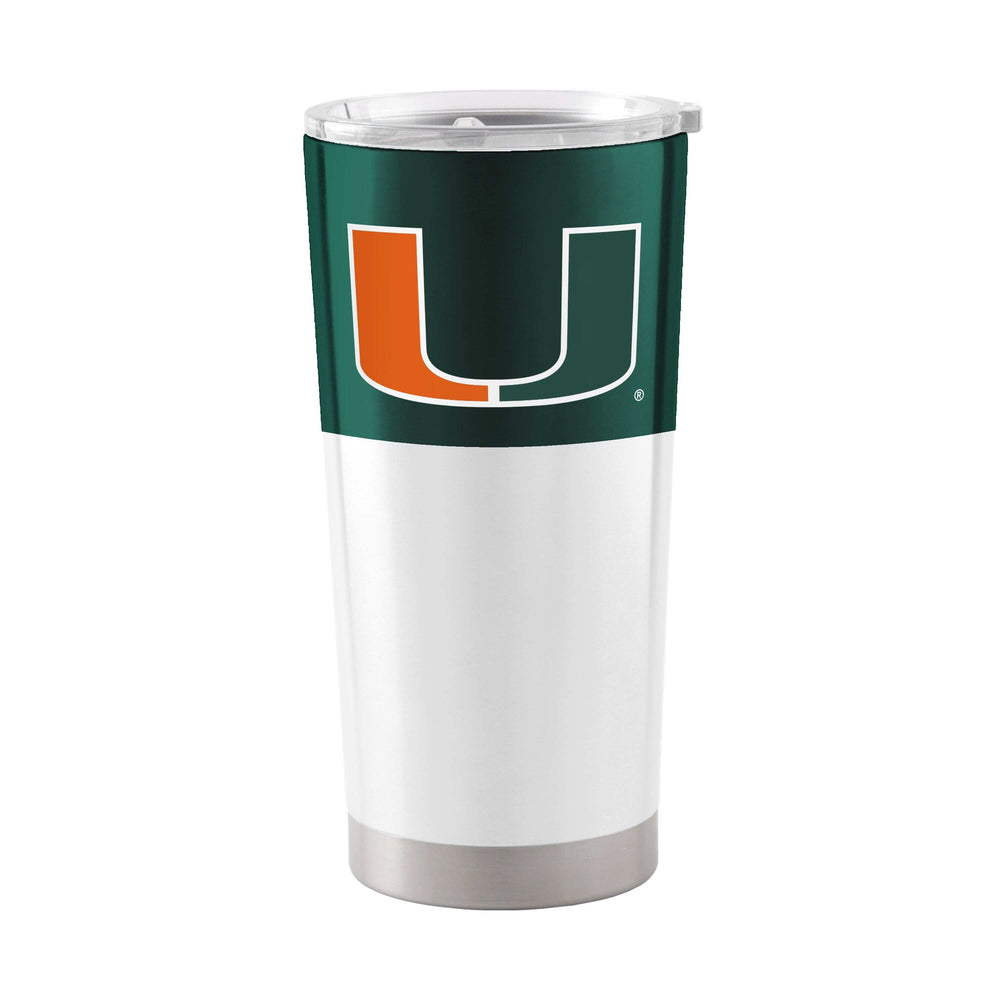 Miami 20oz Colorblock Stainless Tumbler - Logo Brands - Flyclothing LLC