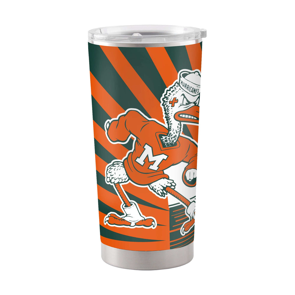 Miami 20oz Mascot Stainless Steel Tumbler - Logo Brands - Flyclothing LLC