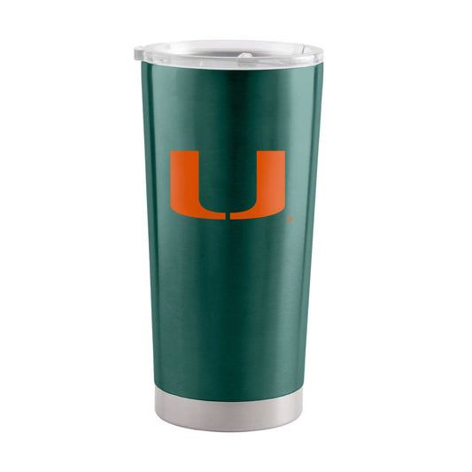 Miami 1 Color 20oz Gameday Stainless Tumbler - Logo Brands - Flyclothing LLC