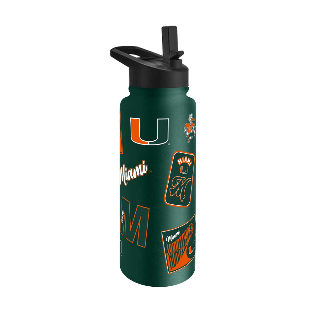 Miami 34oz Dreamweave Quencher Bottle - Logo Brands - Flyclothing LLC
