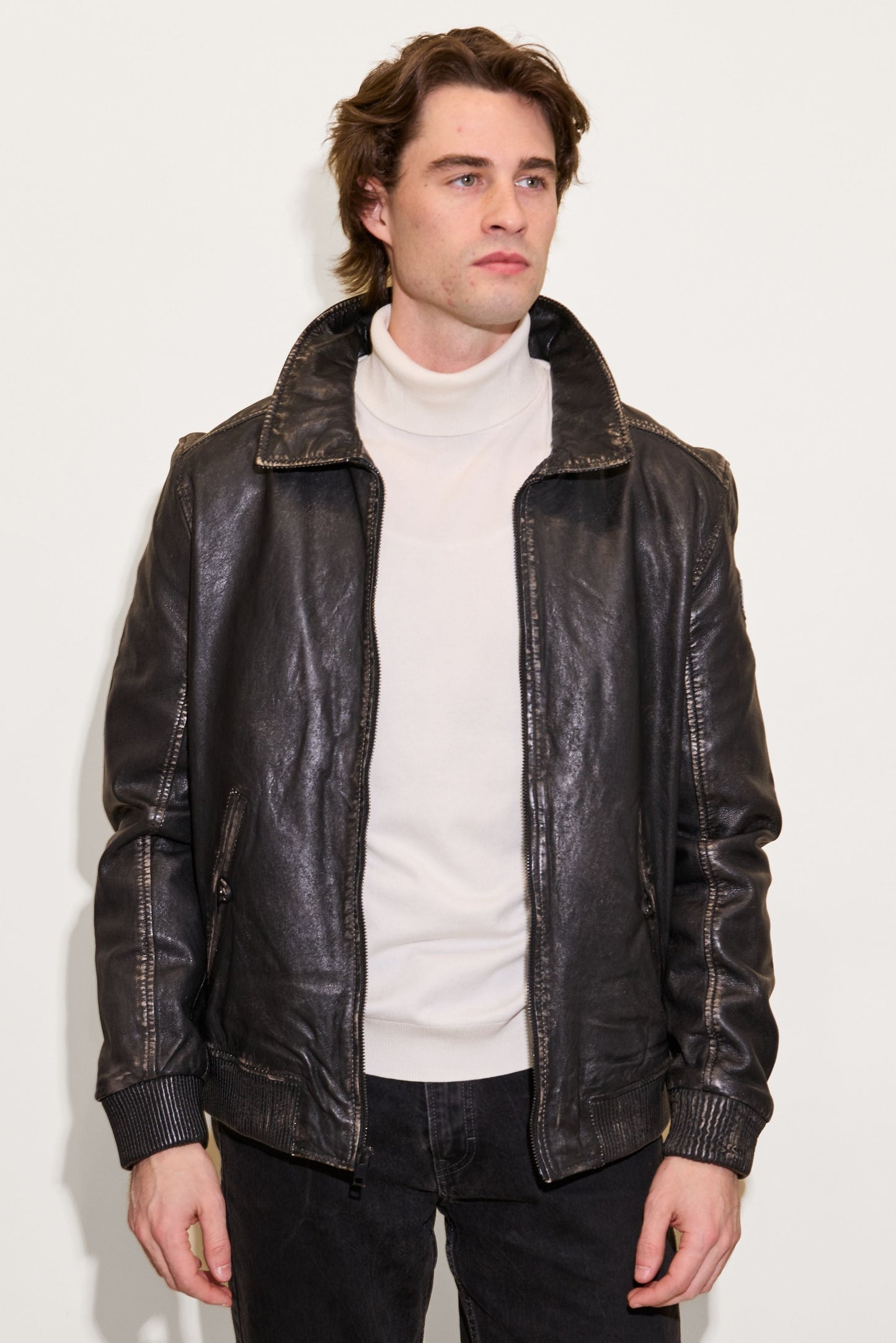 Jason UF, Leather Jacket
