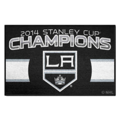 Los Angeles Kings Starter Mat Accent Rug - 19in. x 30in., 2014 NHL Stanley Cup Champions - Los Angeles Kings