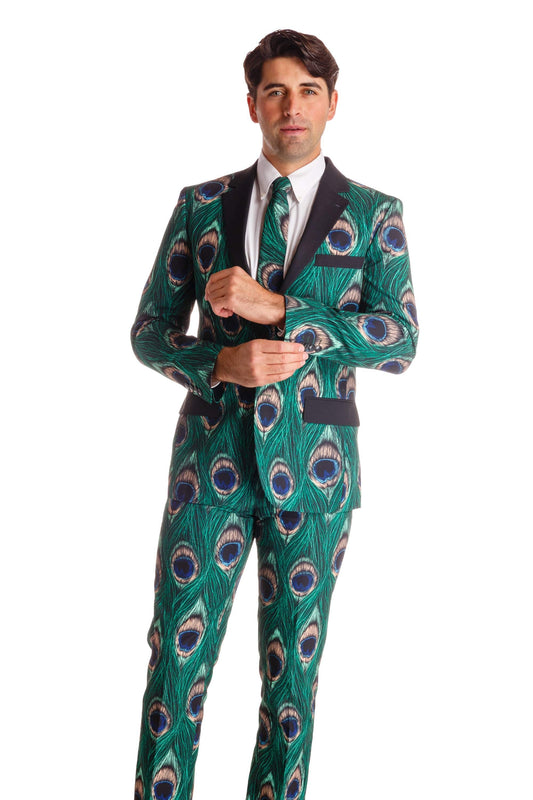 The Peacock Player | New Years Eve Party Suit - Shinesty